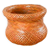 Large rattan planter design 1970