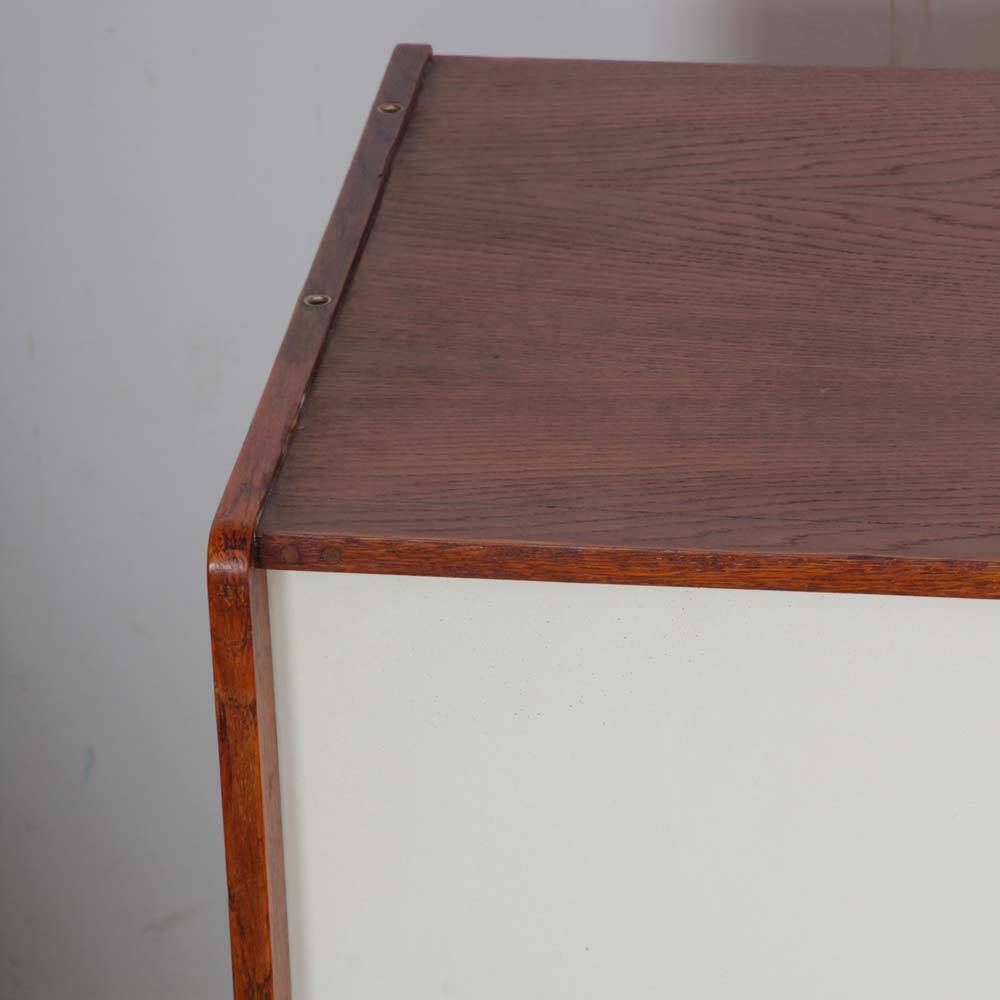 Yellow and white commode by Jiri Jiroutek, model U-452, 1960.