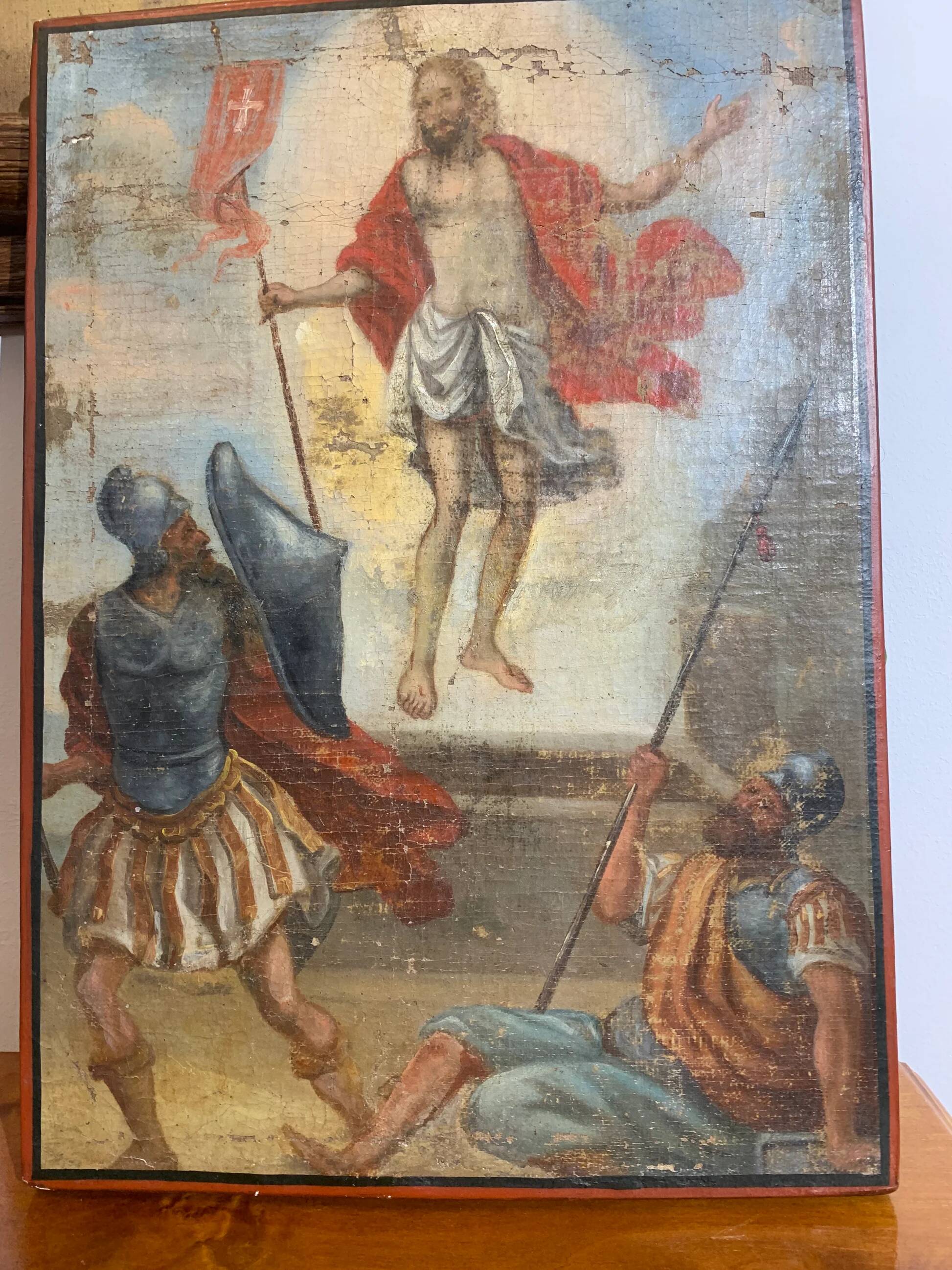 Icon "Resurrection", 18th–19th century, tempera on wood