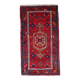 Tapis persan Hamadan fait main, années 1970