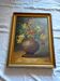 Oil on canvas, bouquet of flowers signed Foncier