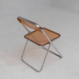 Lot de 4 chaises pliantes vintage Plia de Giancarlo Piretti, années 1970