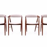 Chairs designed by Ejner Larsen & Aksel Bender Madsen, Denmark, 1960s. After renovation.