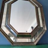 Old octagonal mirror  82x102cm