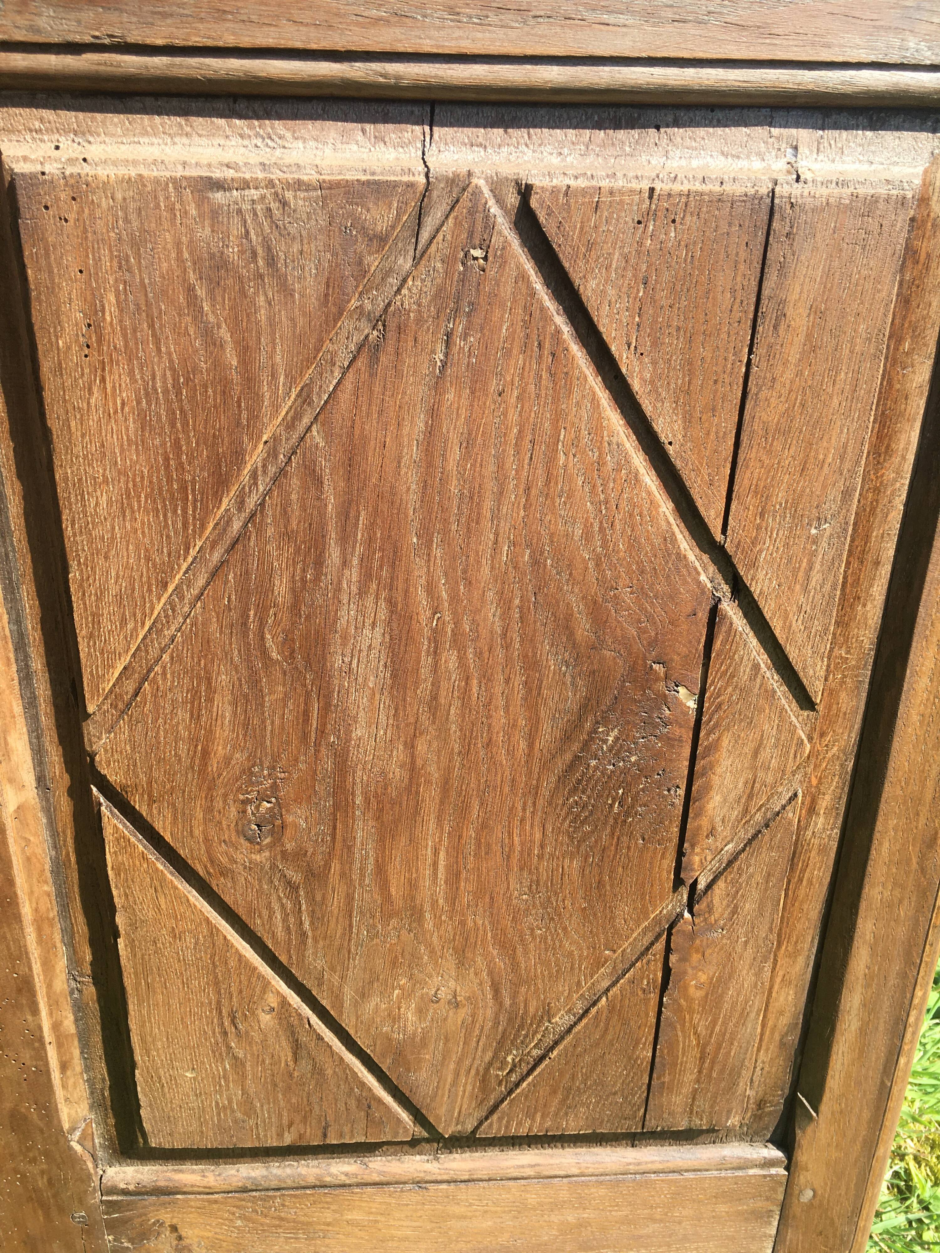 Buffet, open in facade, oak