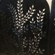 Wrought and cut metal fire screen