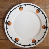 Set of 2 vintage Badonviller dessert plates