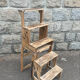Antique wooden step stool