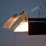 Perspex desk lamp and 1970s metal Jacques Charpentier