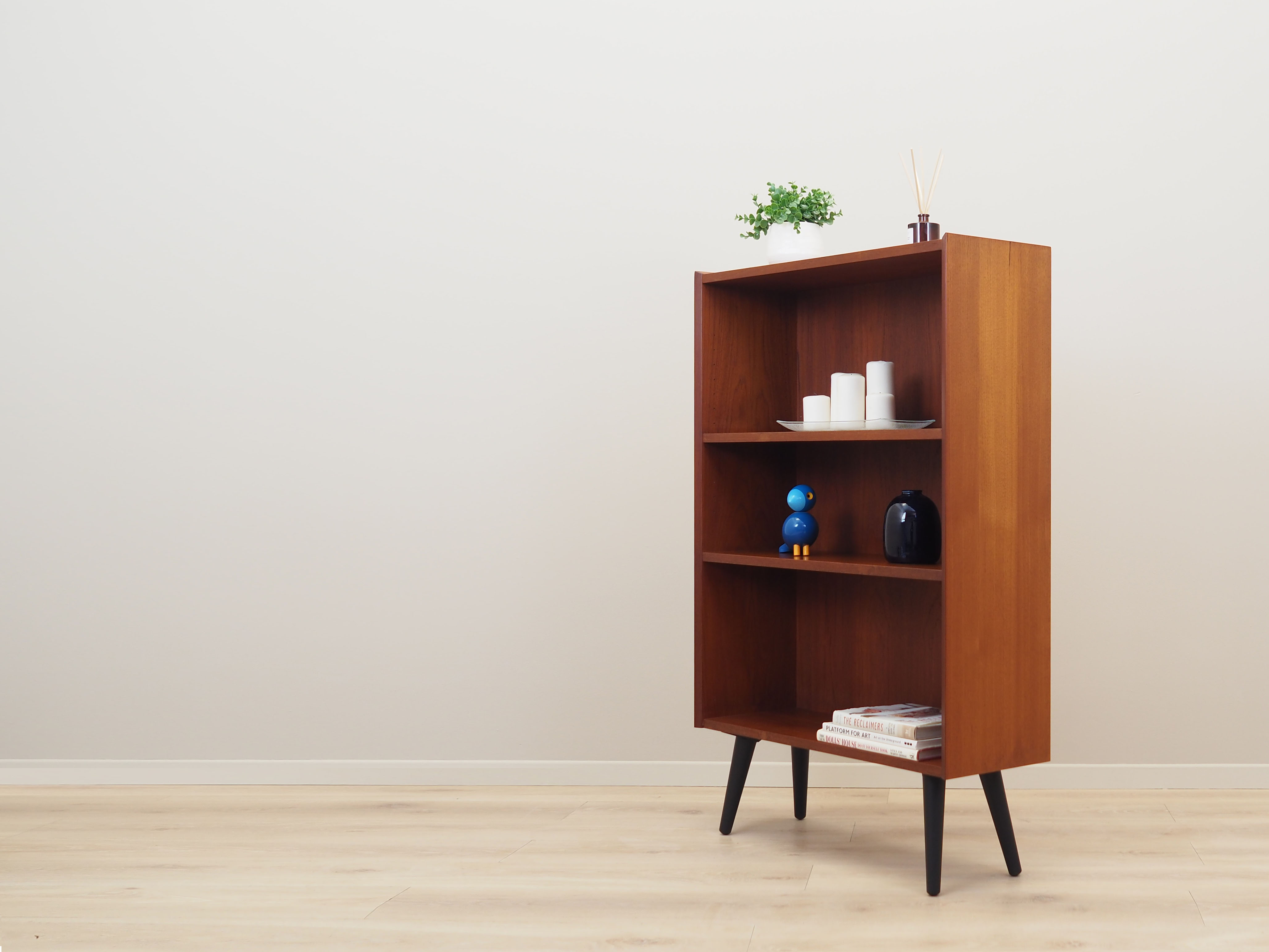 Teak bookcase, Danish design, 1970s, production: Denmark