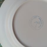 Saline pink dessert plates