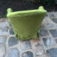 Fauteuil crapaud en velours vert