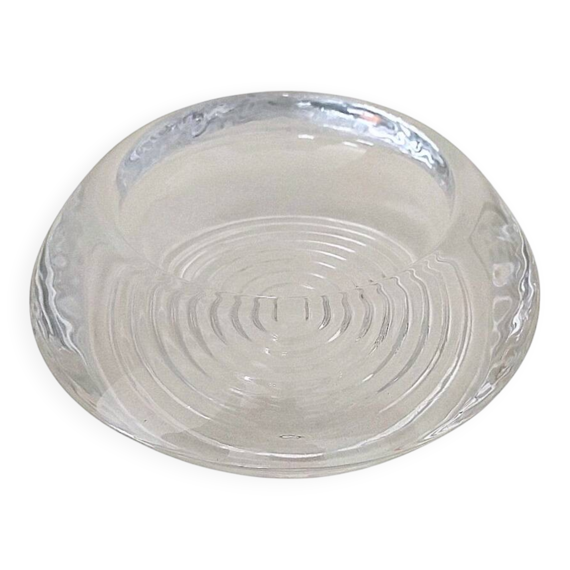 Daum Nancy crystal trinket tray, Kinetic model – Vintage Design 1950