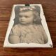Art Deco pink marble and glass bedside lamp with photo holder