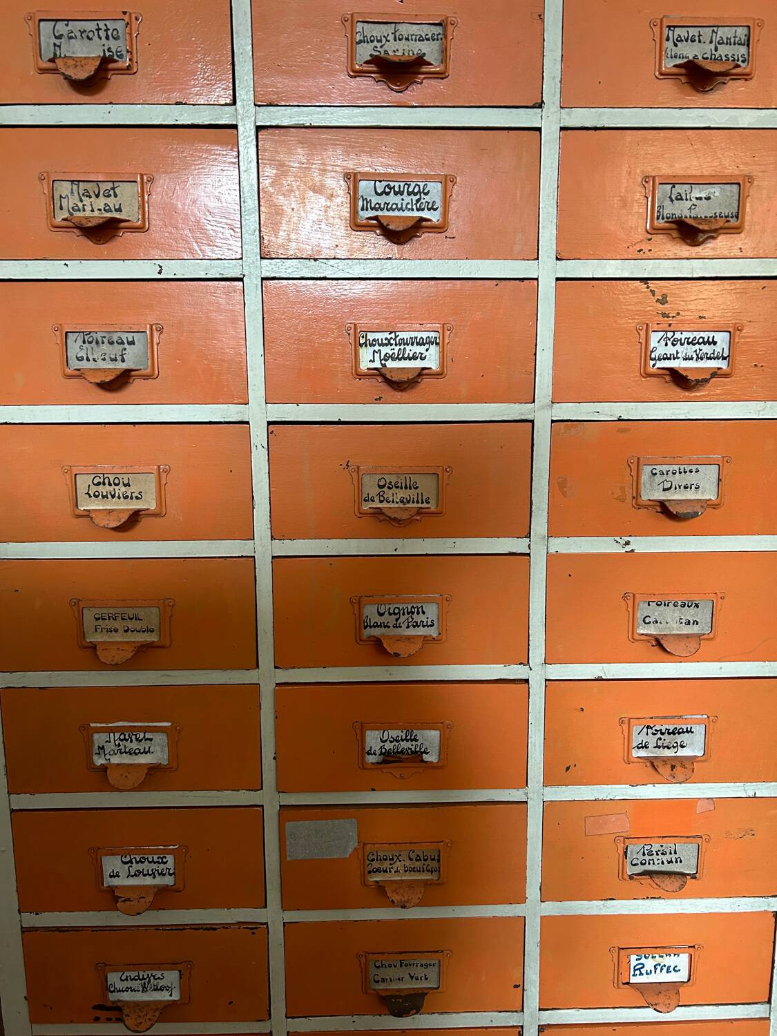 Seed trade furniture