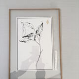 Illustration - bird and branch no.2