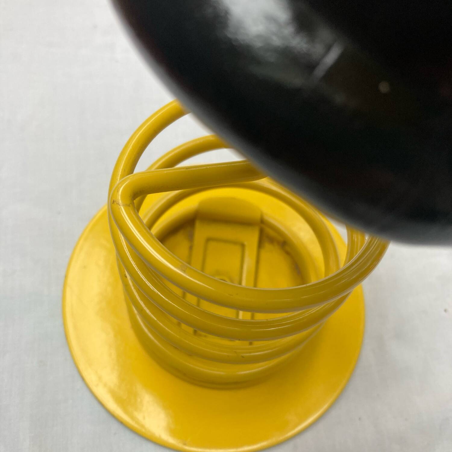 Lampe à poser année 80 métal et plastique