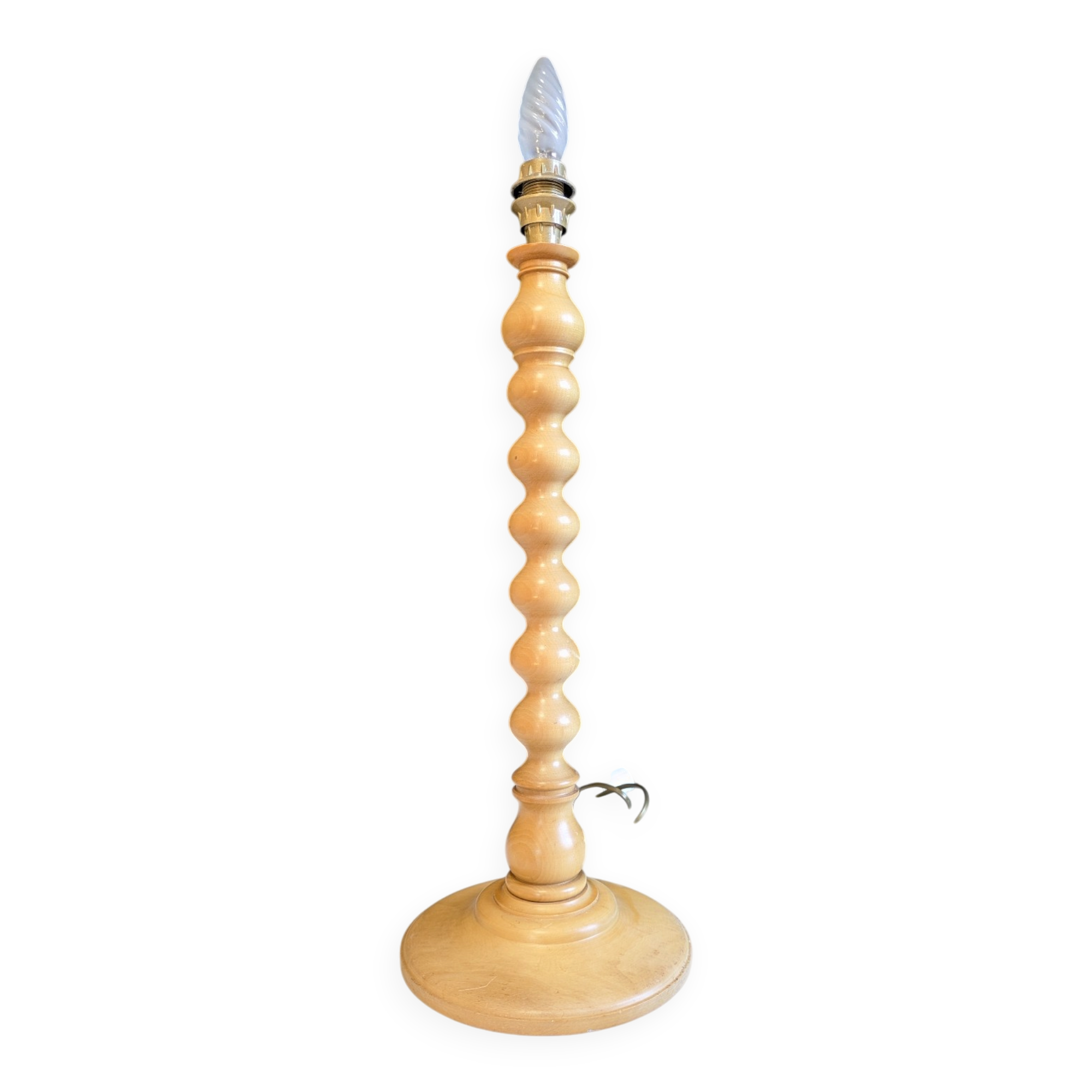 turned lamp base