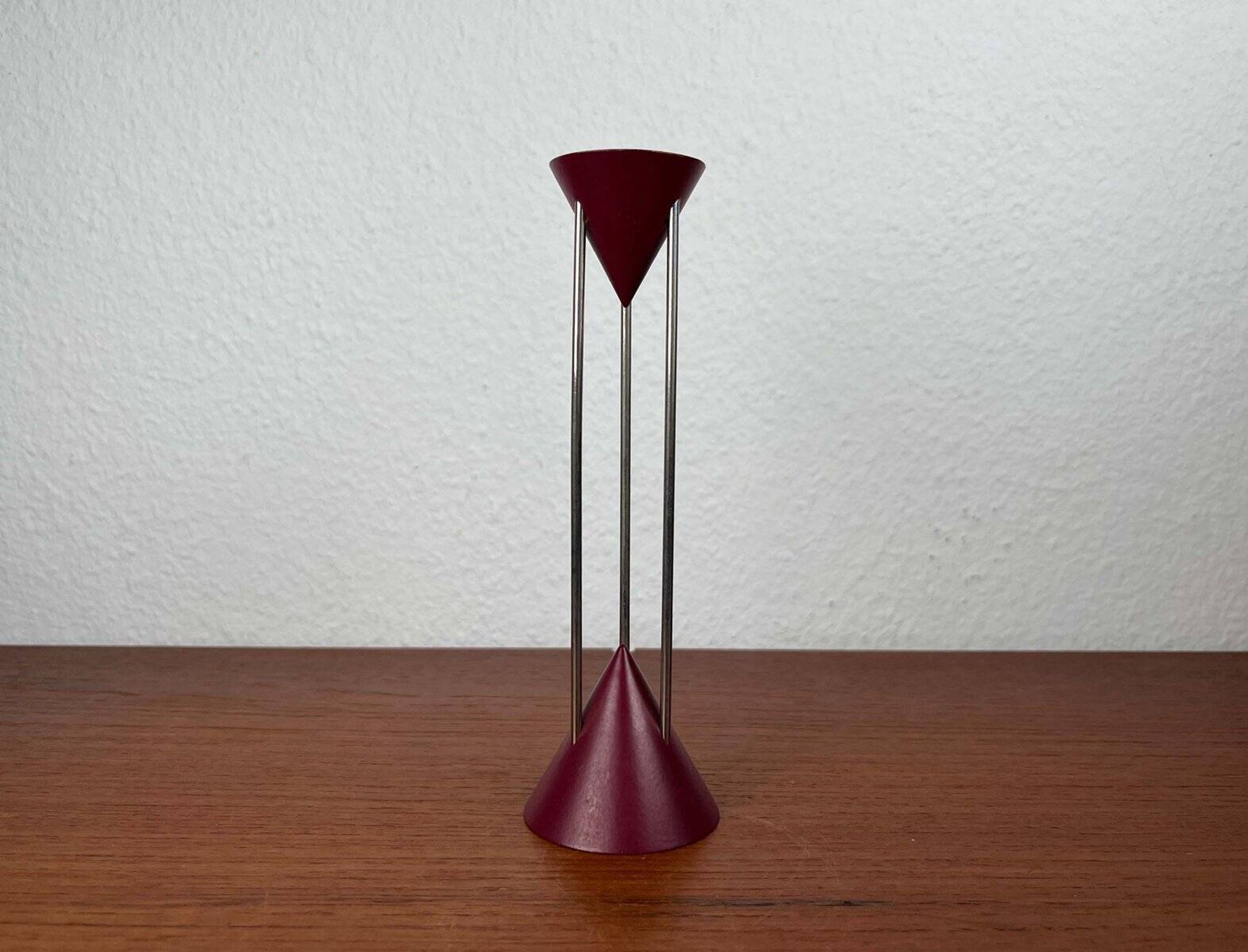 Postmodern candlestick by Markus Börgens for D-Tec, 1980s.