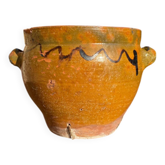 Jarre, poterie en terre cuite ancienne