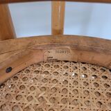 Four cane bistro chairs