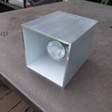 Brushed stainless steel wall lamp