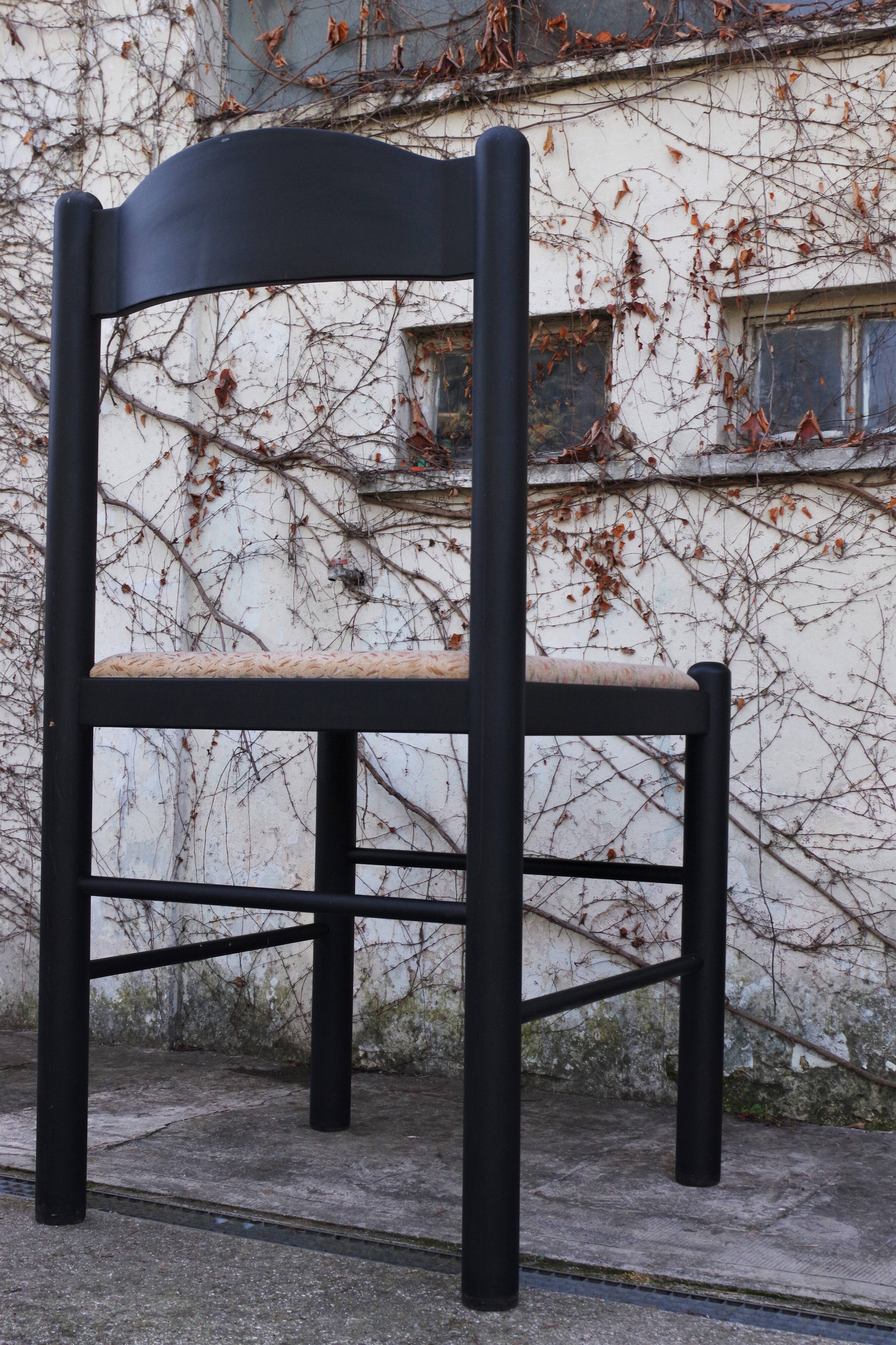 Handcrafted chair, 1980s