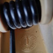 White clamp spotlight Targetti Sankey 1970s
