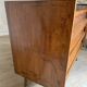 Commode vintage en chêne pieds compas