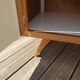 Armoire vintage pieds compas