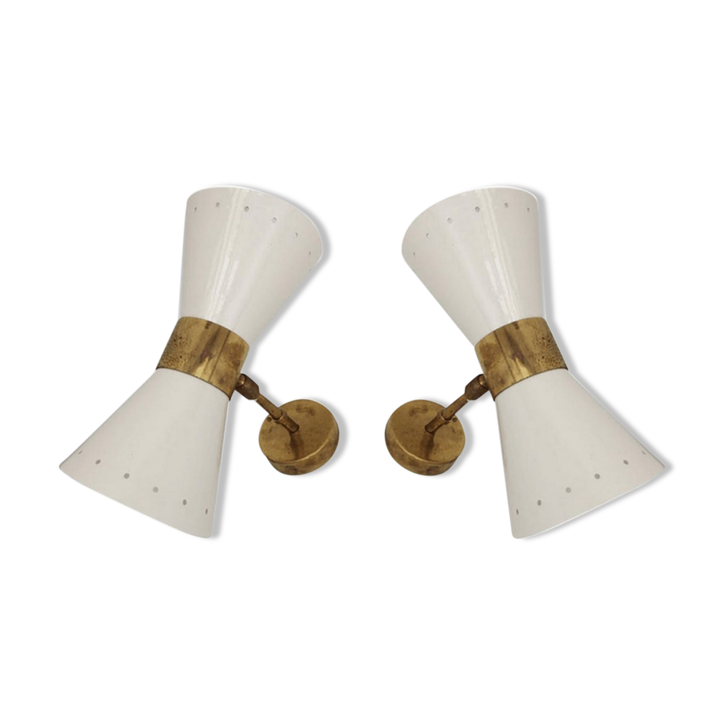 Pair applied diabolo white