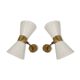 Pair applied diabolo white