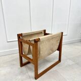 Pine magazine rack