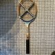 Raquette de tennis bois avec protection métal Zephir vintage