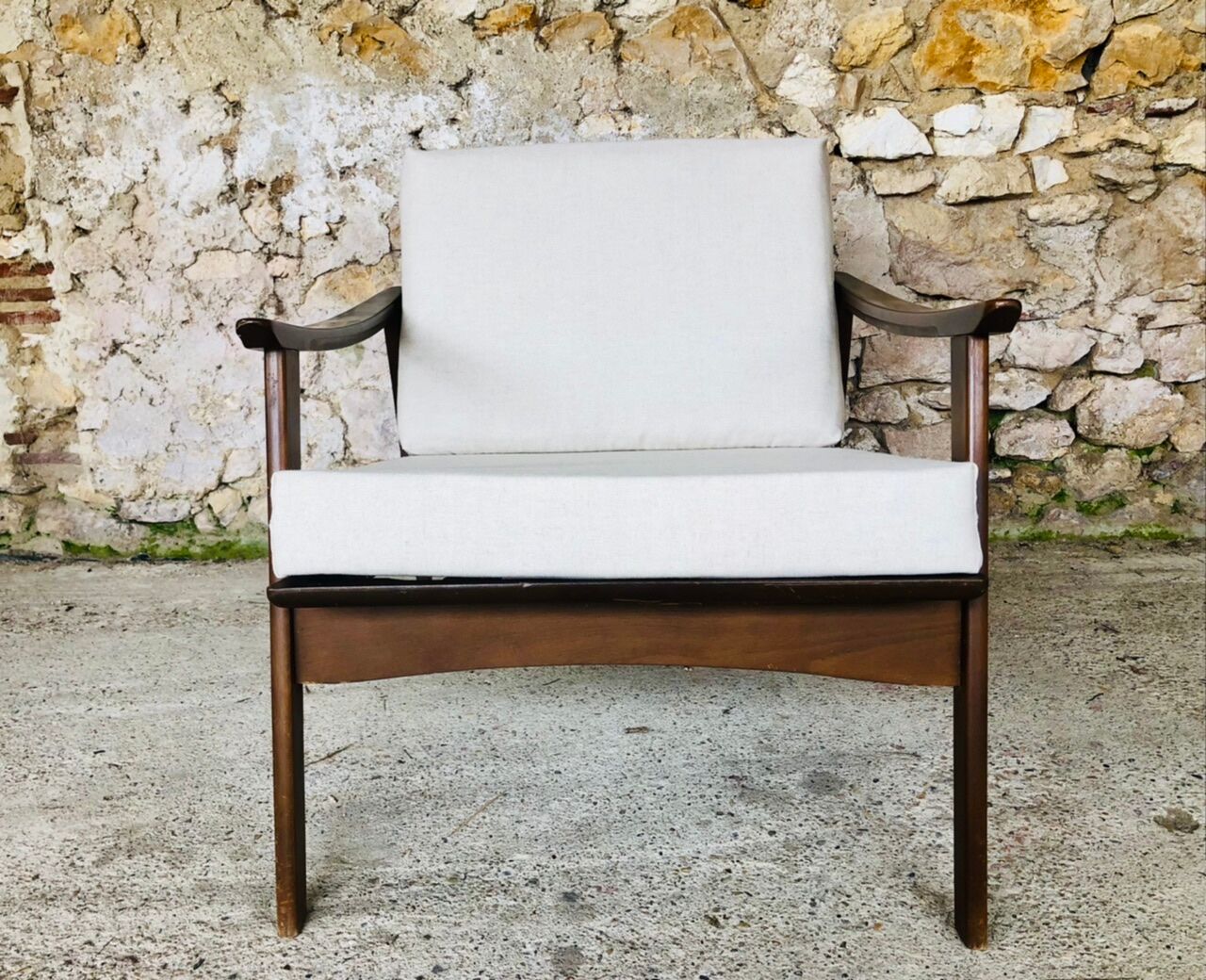 Scandinavian armchair by JM Yugoslavia, Circa 60