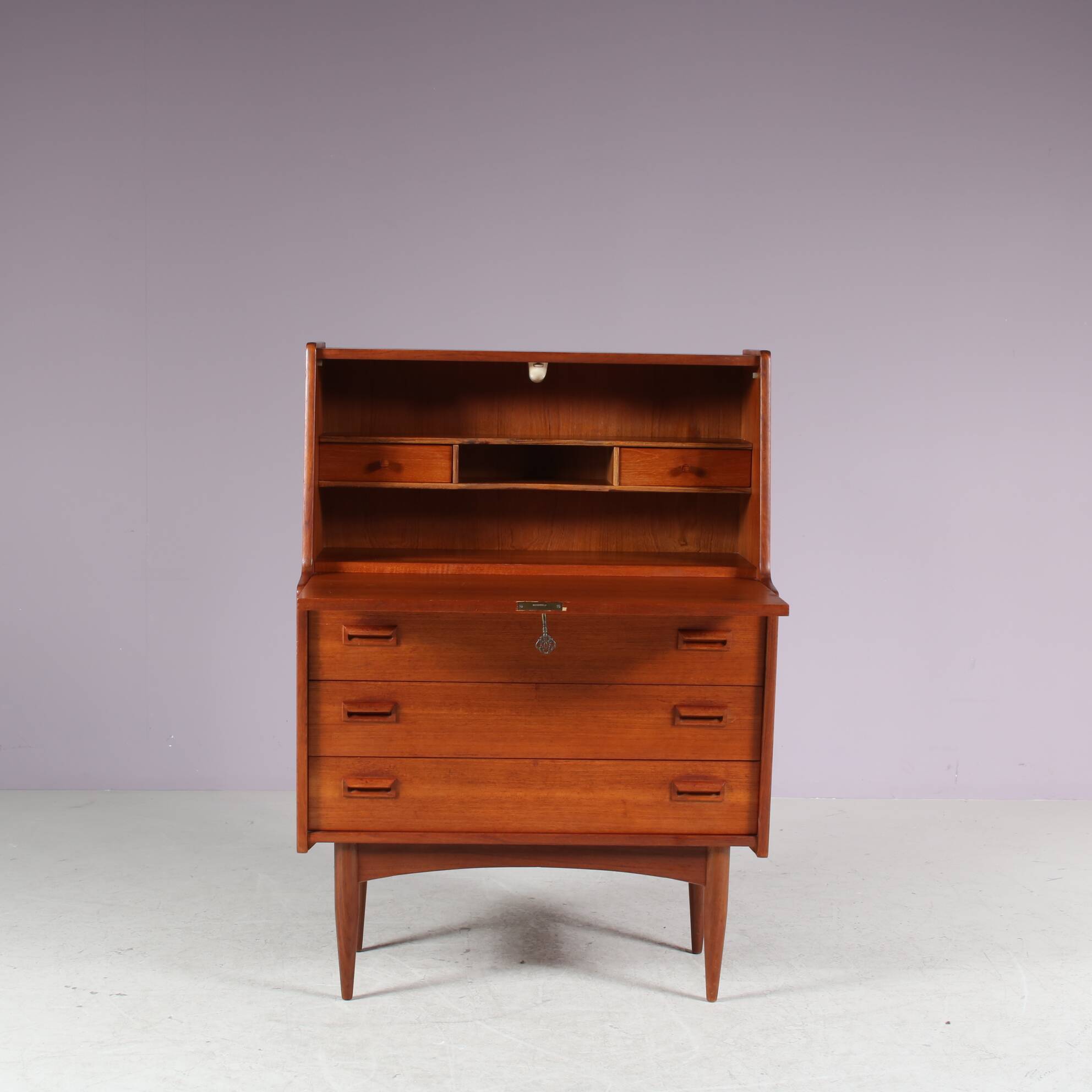 1960s Secretaire cabinet by Creafort, Netherlands