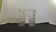 Pair of large vintage cut crystal vases – Geometric, heavy design