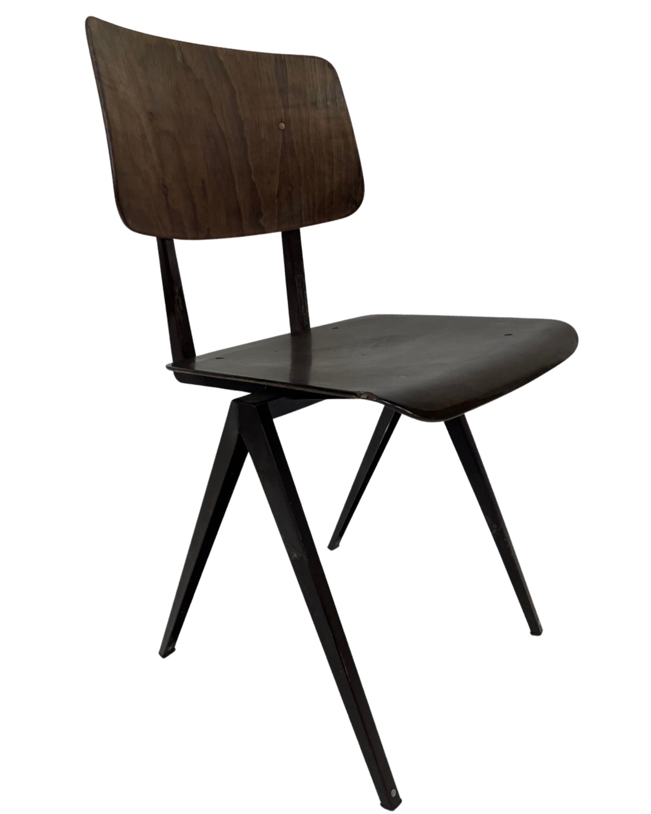 Chaise industrielle Galvanitas S16 Pagholz Pays-Bas