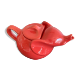 Large brick elephant teapot