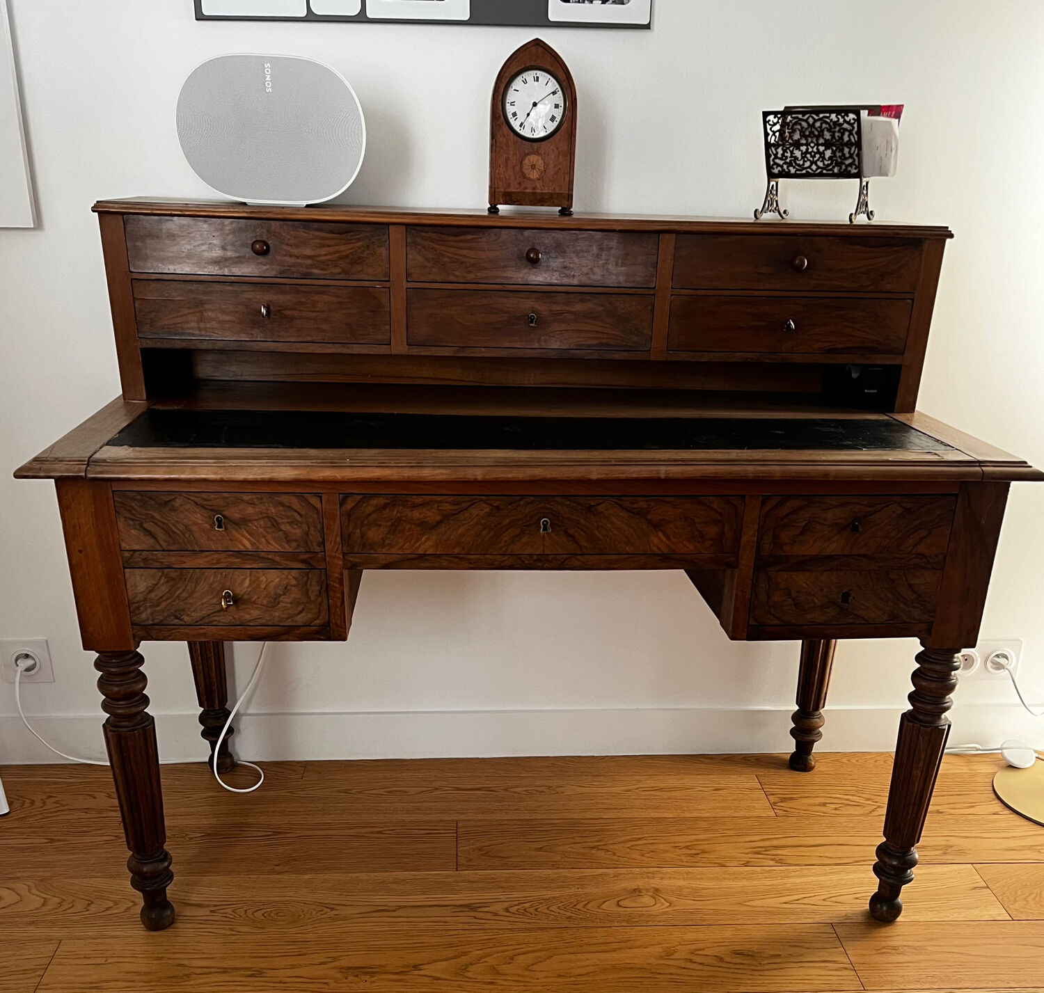 Beautiful antique tiered desk