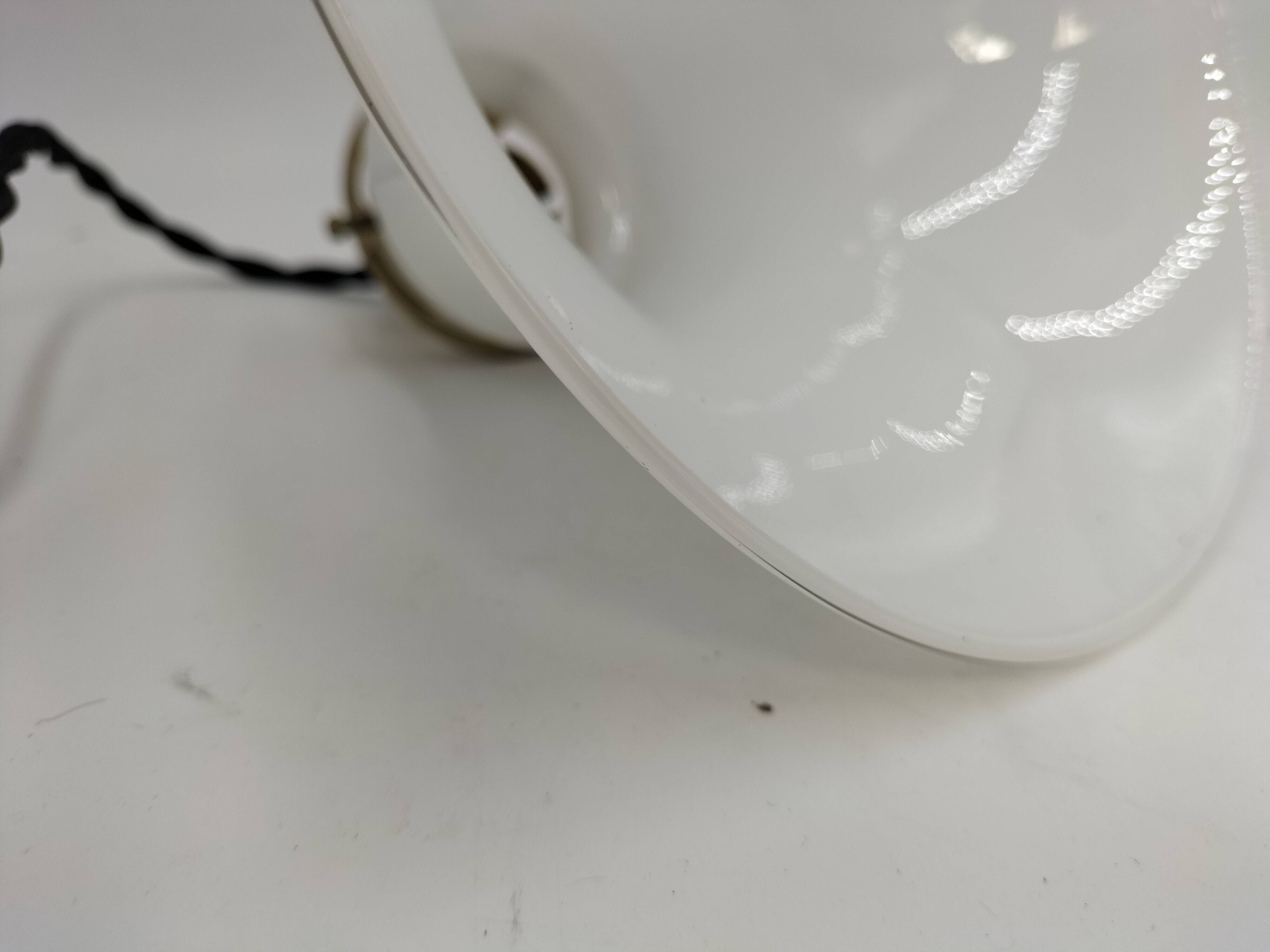 Opaline pendant lights