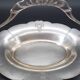 Antique silver-plated metal basket with handle, Phénix silversmith, Art Nouveau.