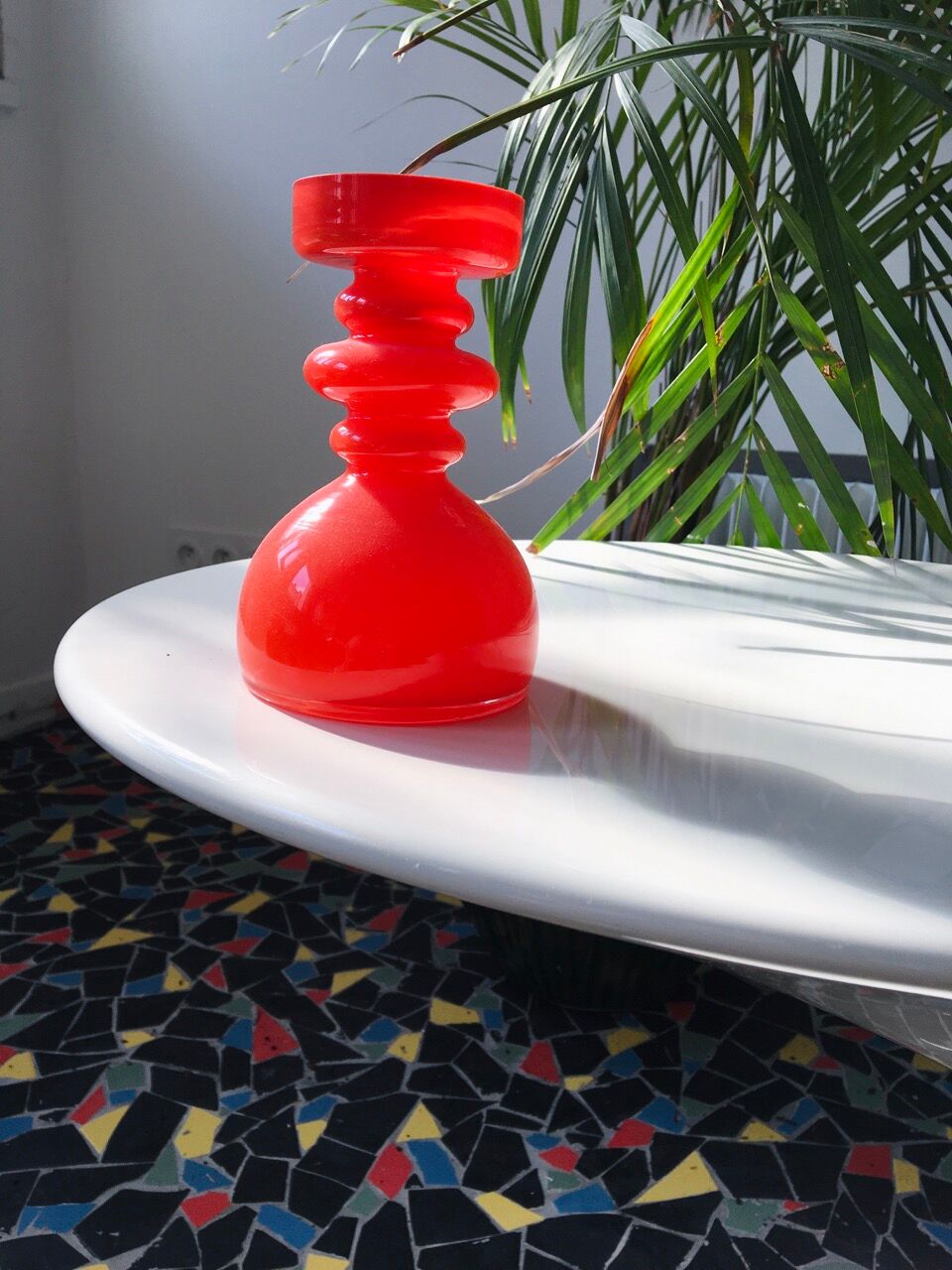 Hoop vase by Hirchberg