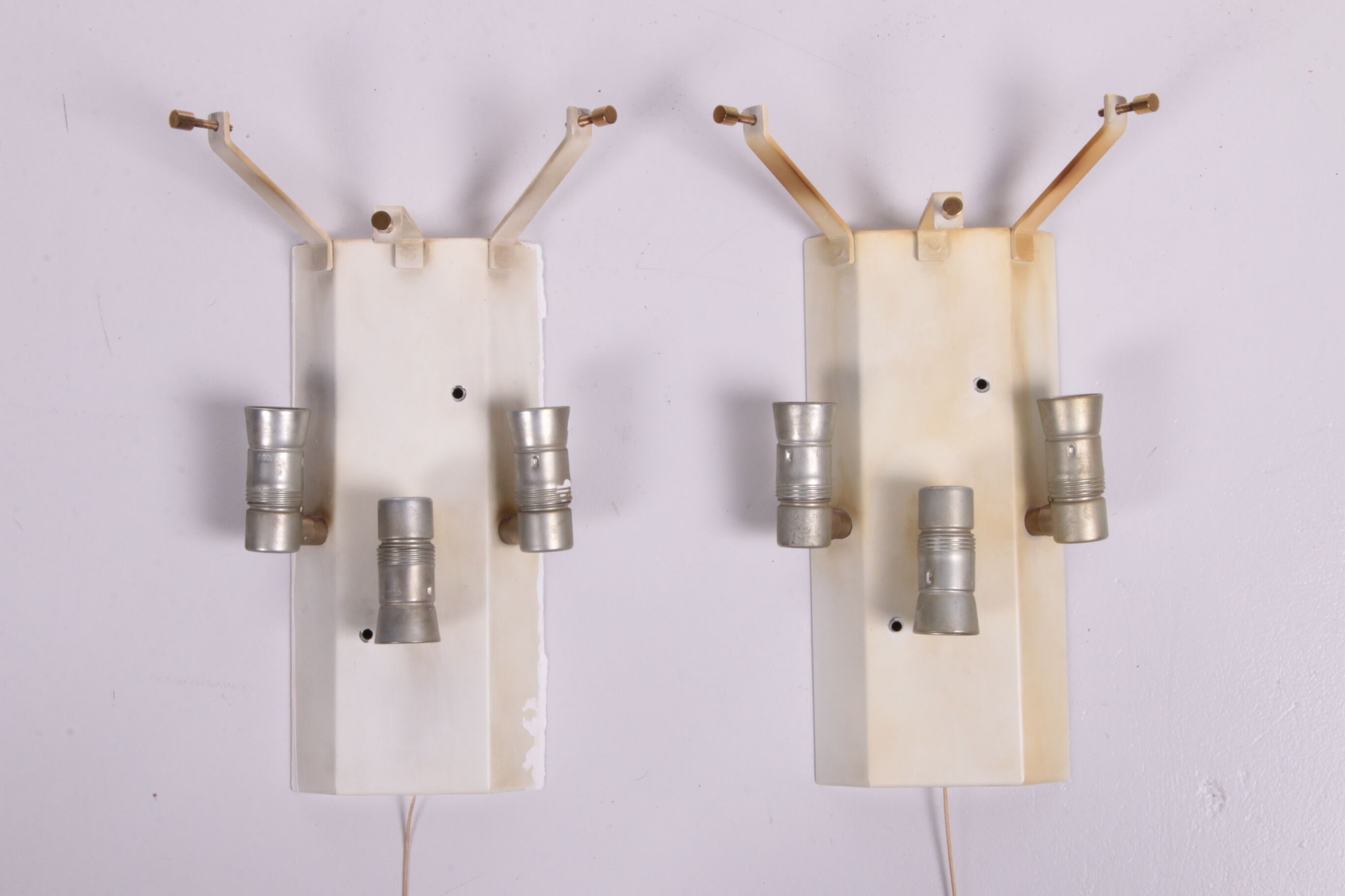 Vintage Set Wall Lamps Kalmar Franken KG, Model Citrus 1960s