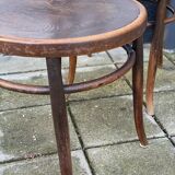 Pair of Vintage Thonet Viennese Bentwood Chairs