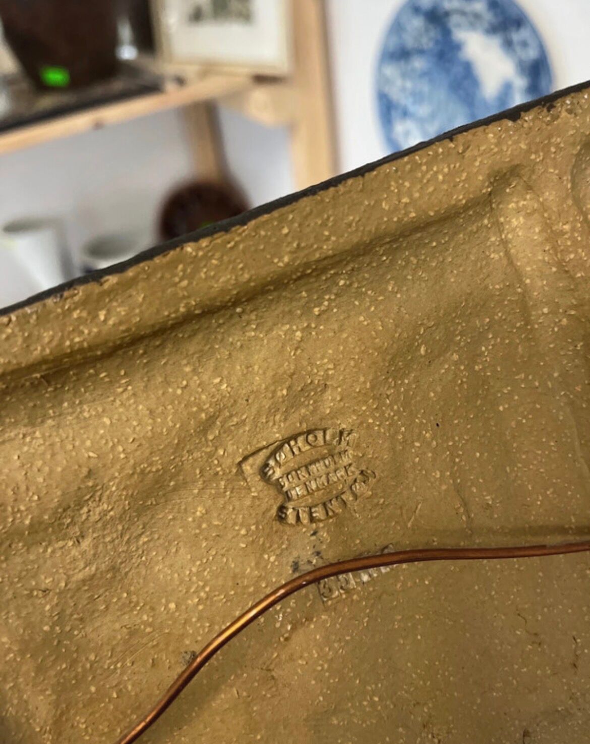 Ceramic Wall Plaque from Søholm Denmark