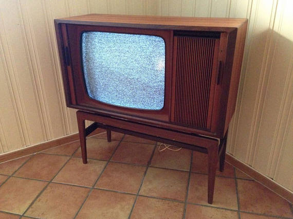 Television Scandinavian retro 60s