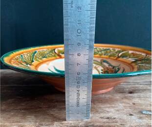 Magnificent Large Decorative Hungarian Plate (Szabó Kinga, Budapest)