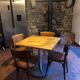 Solid wood bistro table set