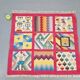 Vintage Abstract Kilim Wall Hanging Rug, 1960s
